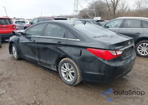2012 Hyundai Sonata Gls из США, поврежденный, VIN 5NPEB4AC5CH468409